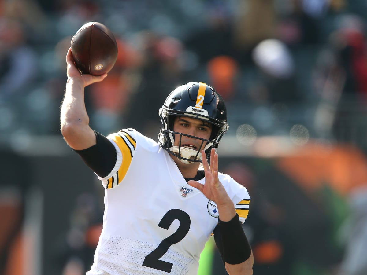 Mason Rudolph benched in Pittsburgh Steelers' win over Cincinnati Bengals 