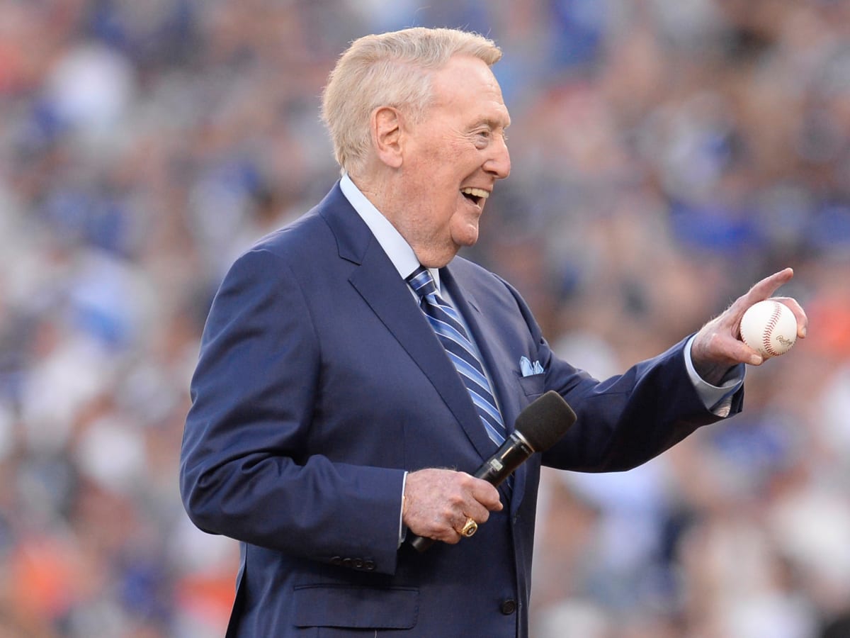 Vin Scully Hospitalized After Fall, 'Resting Comfortably