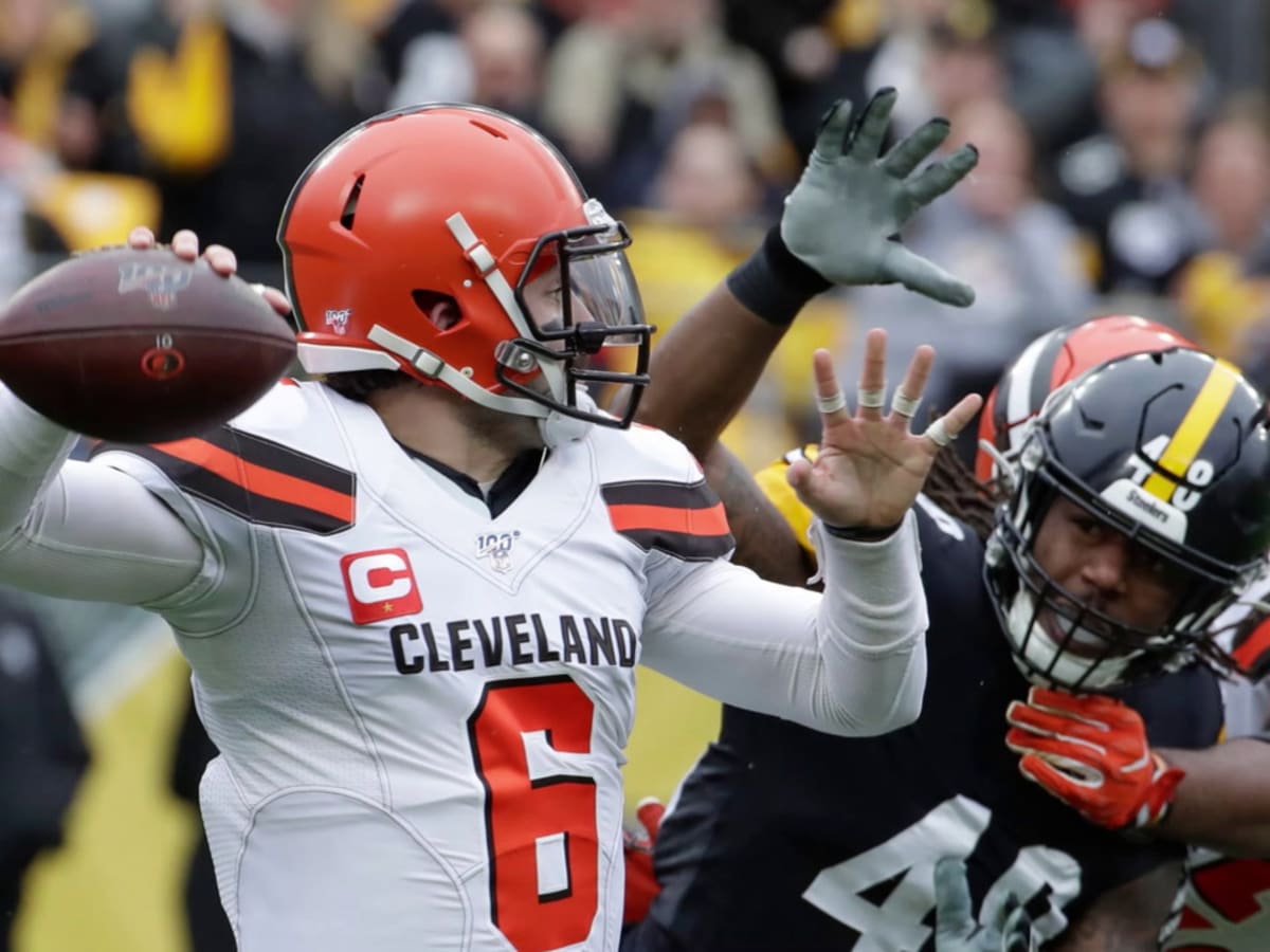 Battered Mayfield, listless Browns lose to Steelers, 26-14 - The San Diego  Union-Tribune