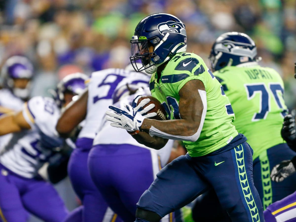 Travis Homer Signed White Full Sized Seahawks Replica Helmet