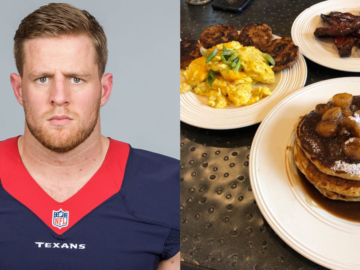 The Real-Life Diet of J.J. Watt, Who Is Always Eating