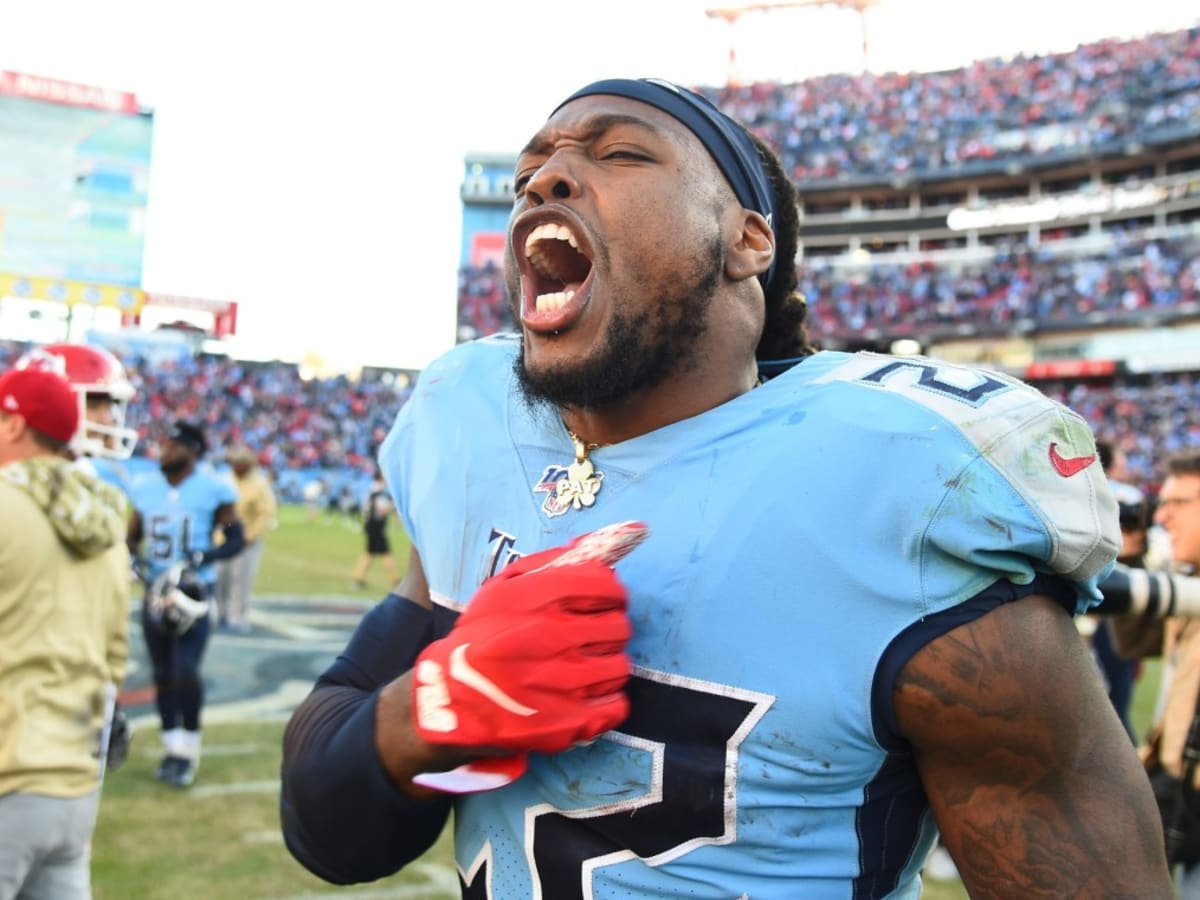 From the Pro Bowl: Titans RB Derrick Henry, Raiders RB Josh Jacobs Become  Teammates, and Buddies Built By Bama