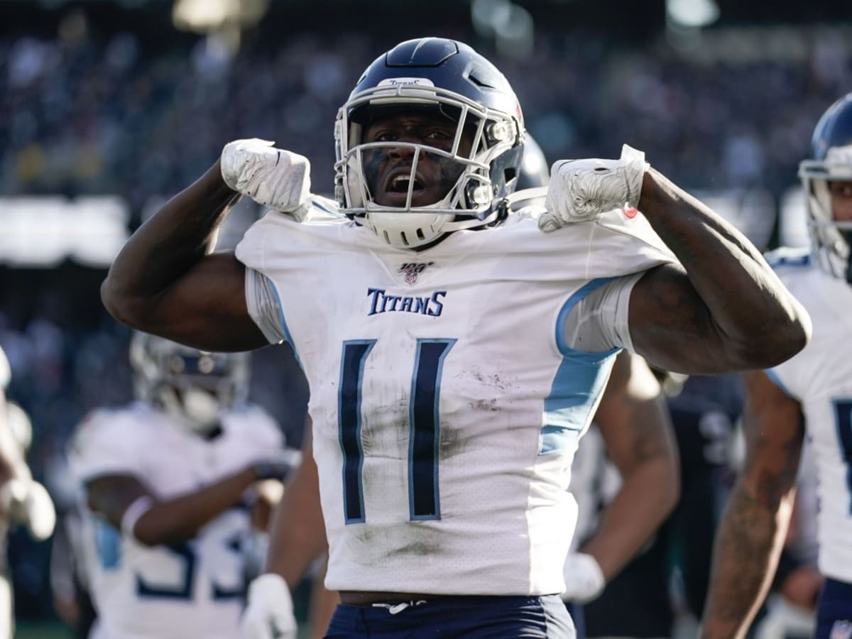 A.J. Brown has More Yards and Touchdowns than all Titans Receivers Combined  - Crossing Broad