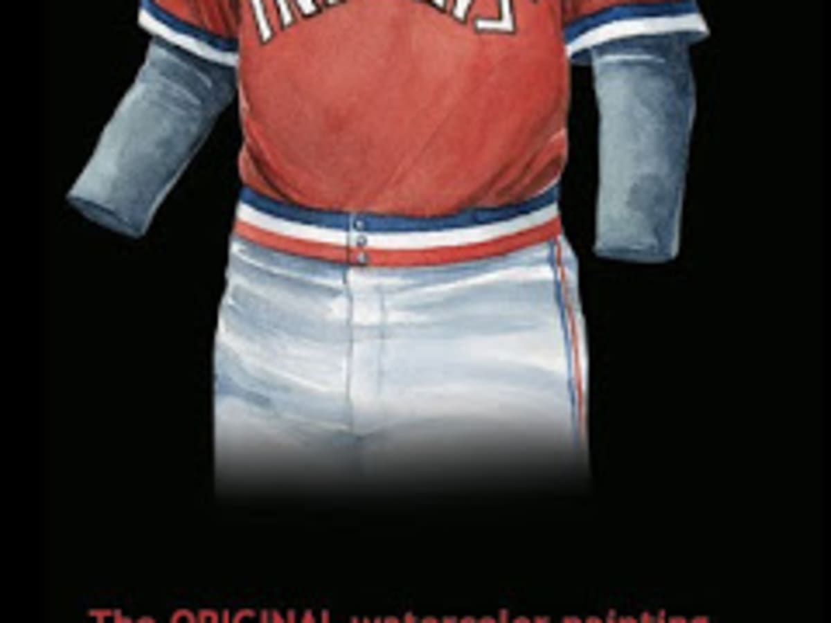 Cleveland Indians 1975 uniform artwork, This is a highly de…