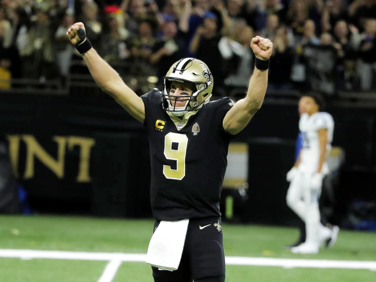 Saints 'Brees' by Colts 34-7 on History Making Night in New