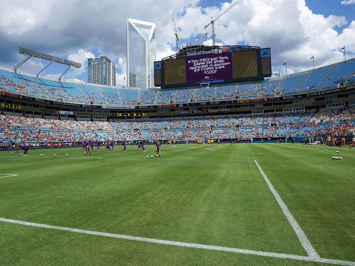 How BofA Stadium Will Go from MLS to NFL Ready in 24 Hours