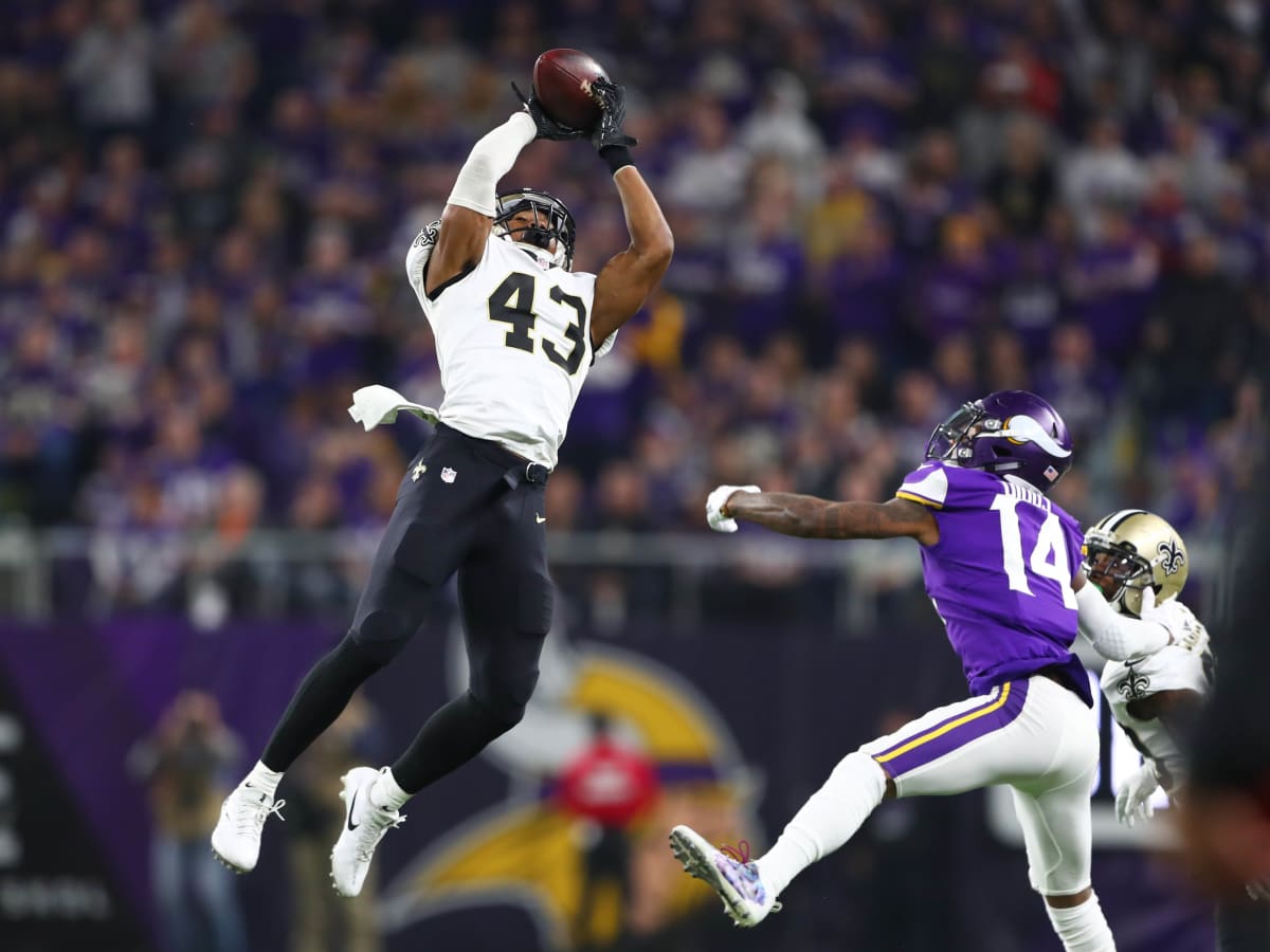 Saints' receiver Michael Thomas presents quite a challenge to shorthanded  Vikings defense in wild-card game