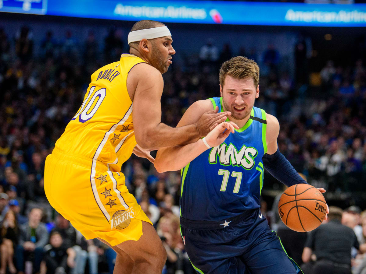 James leads Lakers over frustrated Doncic, Mavericks 129-114