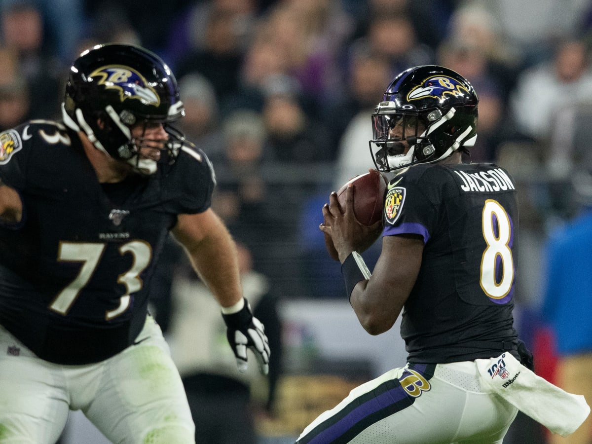 Lamar Jackson Game-Worn Jersey, Helmet To Be Displayed At Pro Football Hall  Of Fame - CBS Baltimore