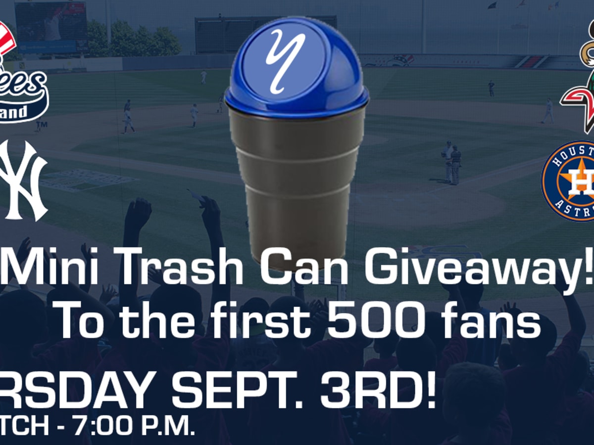 Staten Island Yankees To Give Away Miniature Trash Cans Sports Illustrated Ny Yankees News Analysis And More