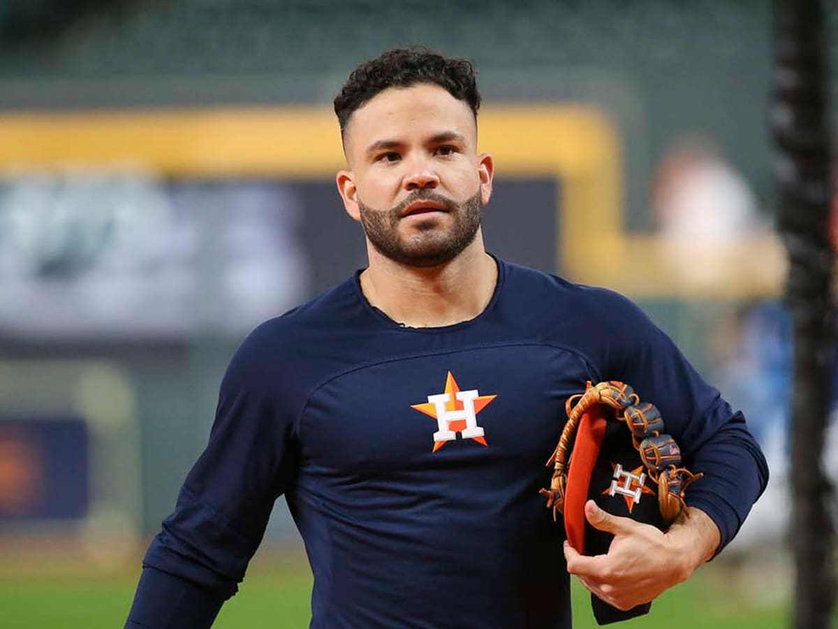 Jose Altuve denies wearing electronic device under Astros jersey - Sports  Illustrated