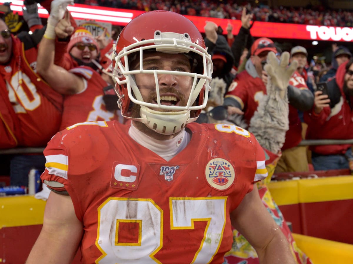 NFL_ Jersey Football Kansas''City''Chiefs''MEN Travis Kelce Darron