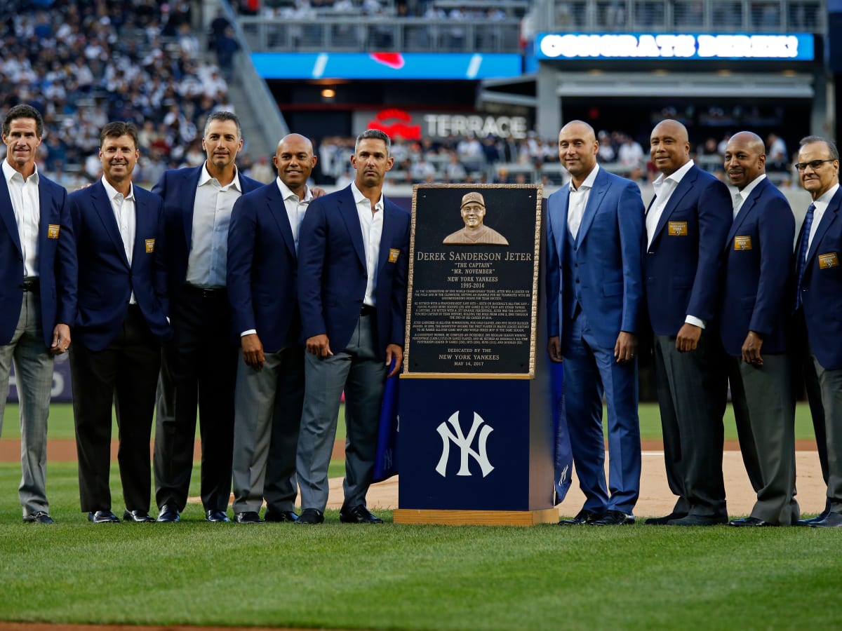 Derek Jeter, Out of Pinstripes and in Monument Park, Can Finally