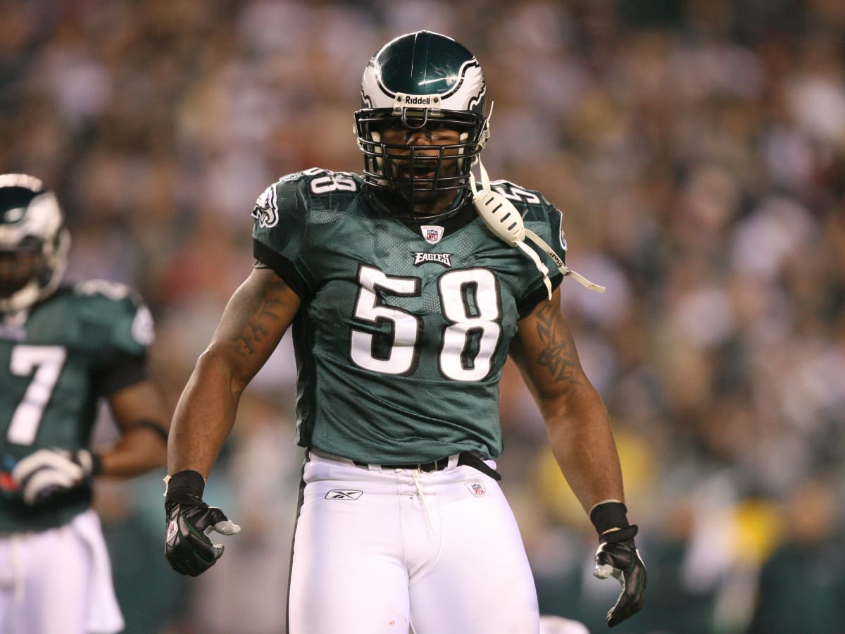 Trent Cole Sacks No. 58 in Jersey Countdown to Kickoff - Sports