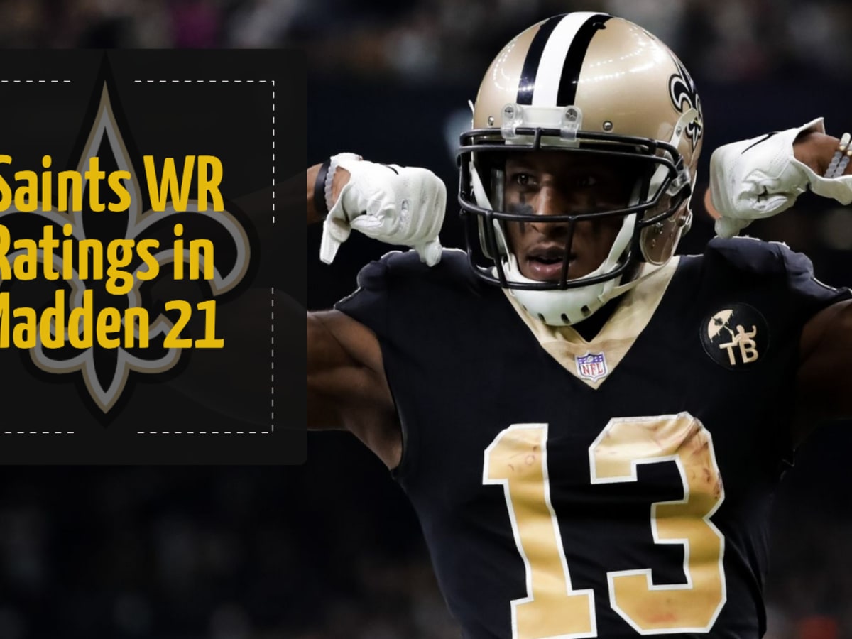 Saints Wide Receivers get Madden 21 Ratings - Sports Illustrated