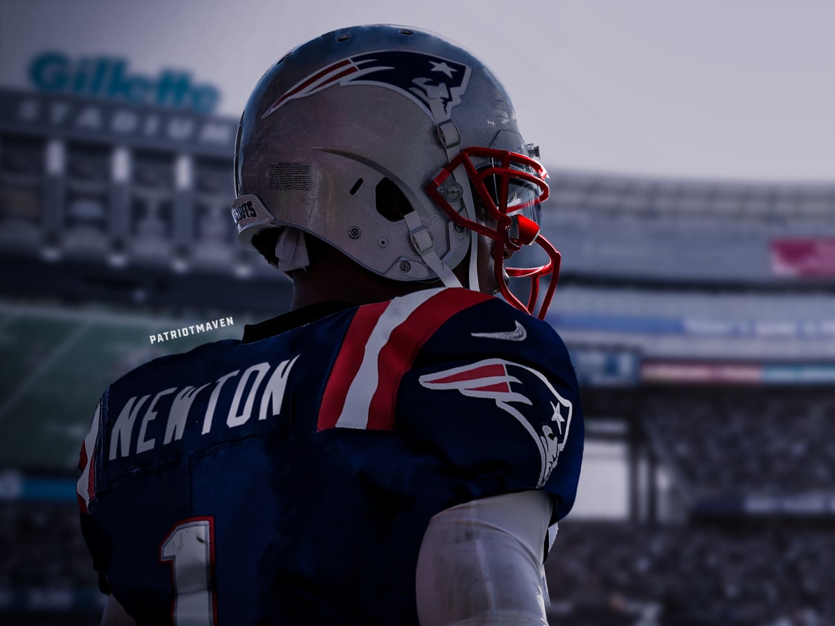 Cam Newton New England Patriots Jersey Swap Process