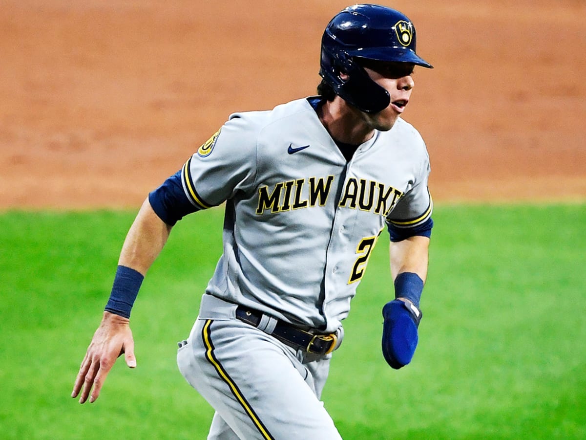 Milwaukee Brewers' Christian Yelich hits inside-the-park homer vs. Chicago  White Sox 