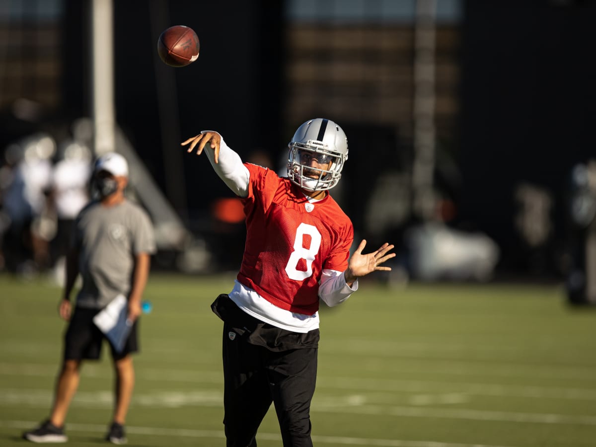 Raiders' Jon Gruden calls backup QB Marcus Mariota 'dazzling