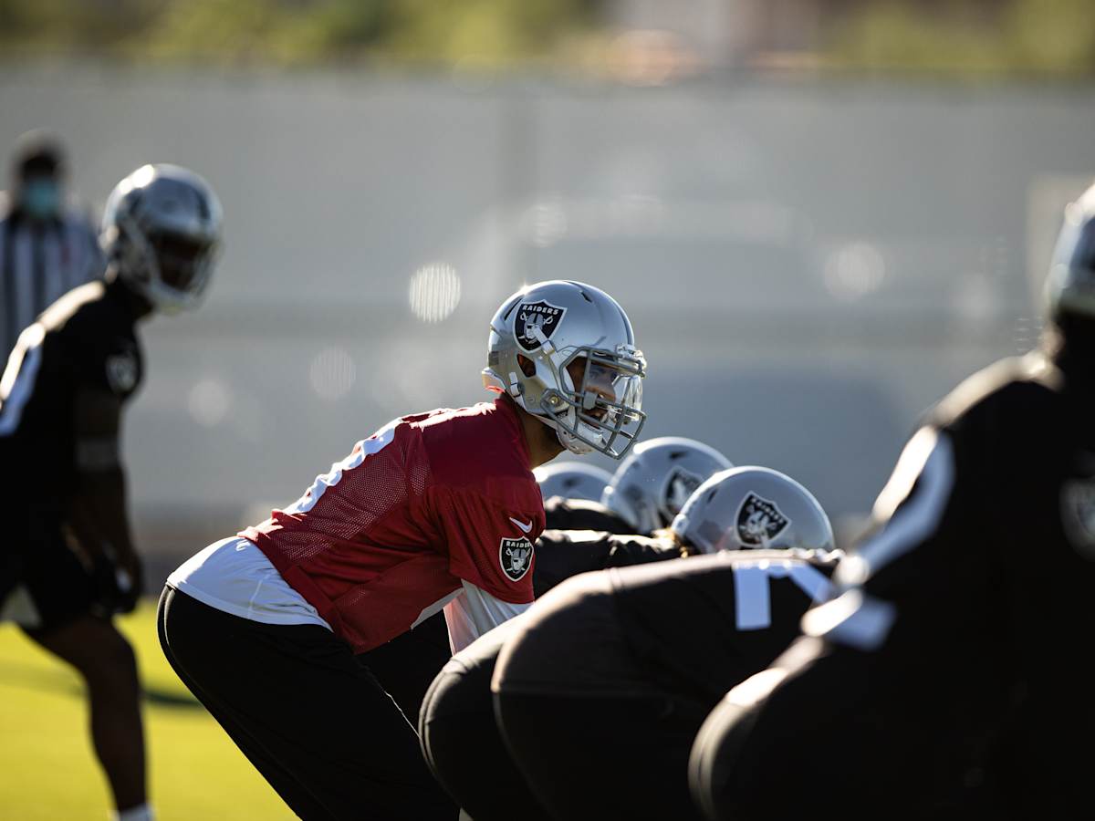 Marcus Mariota currently Raiders' No. 3 quarterback - Silver And