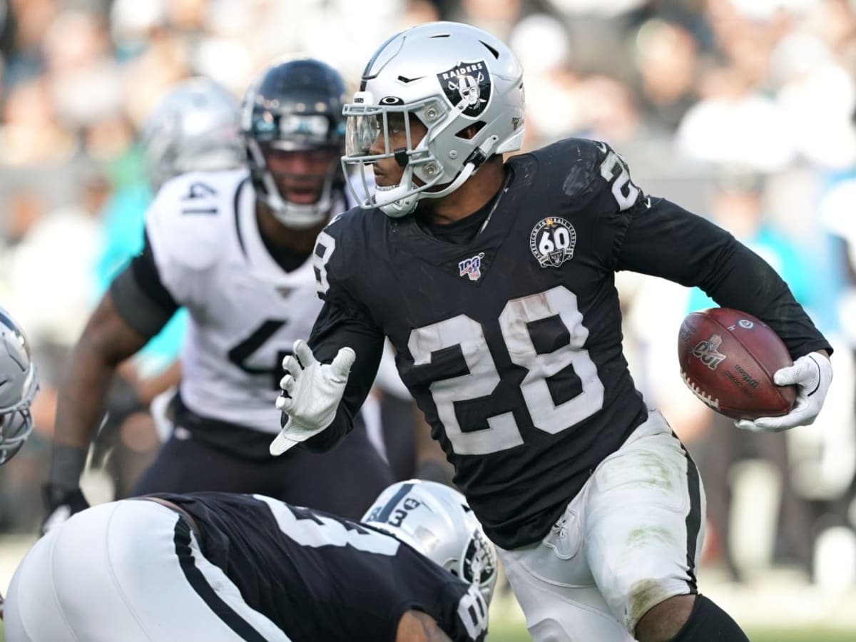 Raiders' Josh Jacobs continues to break tackles