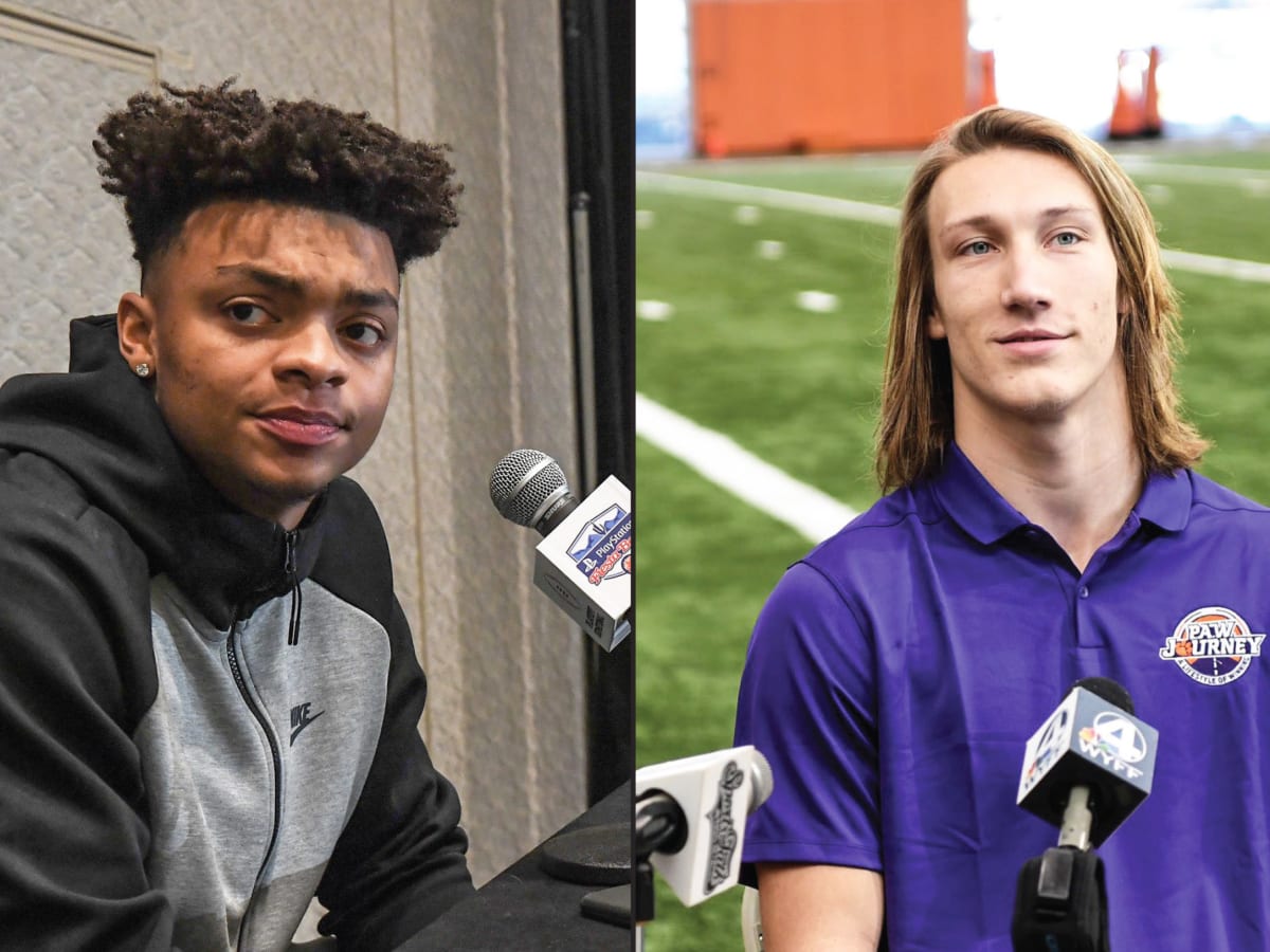 Ohio State football's Justin Fields and Clemson's Trevor Lawrence