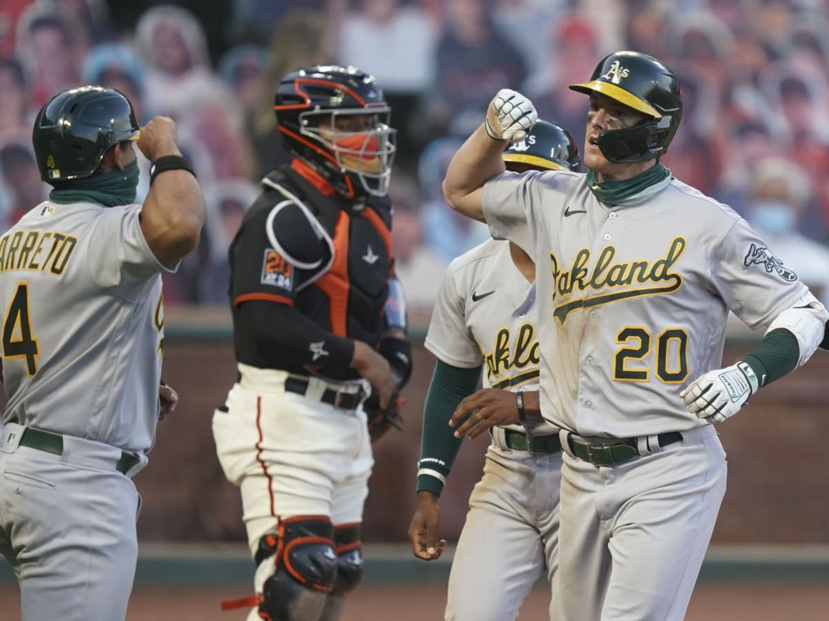 No Matter What It's Called - PacBell, SBC, AT&T or Oracle - Athletics Canha  is a Big Fan - Sports Illustrated Oakland Athletics News, Analysis and More