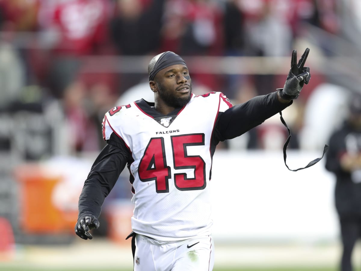 Opposing quarterbacks should probably stop targeting Atlanta Falcons LB  Deion Jones in 2018 - The Falcoholic