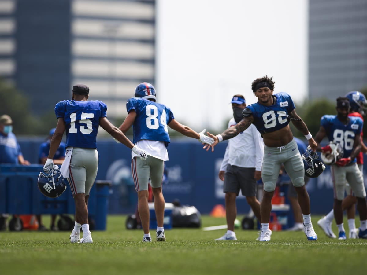 Saquon Barkley wows at NY Giants practice, first scare of camp follows