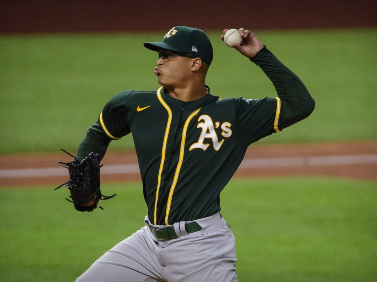 A's on NBCS on X: Bob Melvin explains how Jesus Luzardo broke his