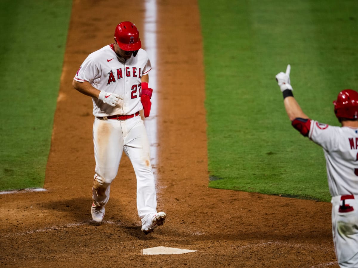 Trout hits 300th career home run, sets Angels career mark