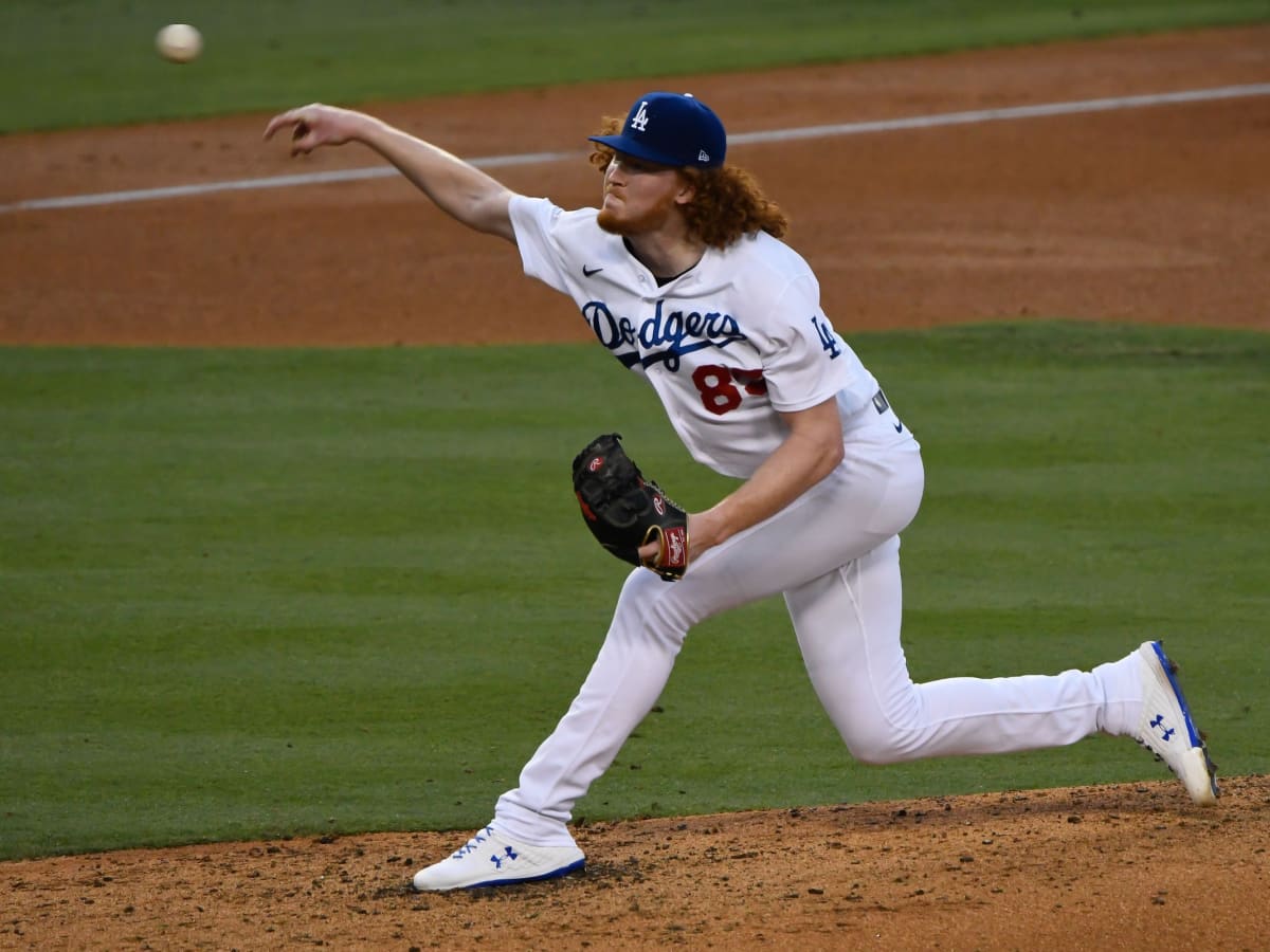 With hair flying, ball spinning and fist pumping, Dustin May made an  impression in his debut - The Athletic