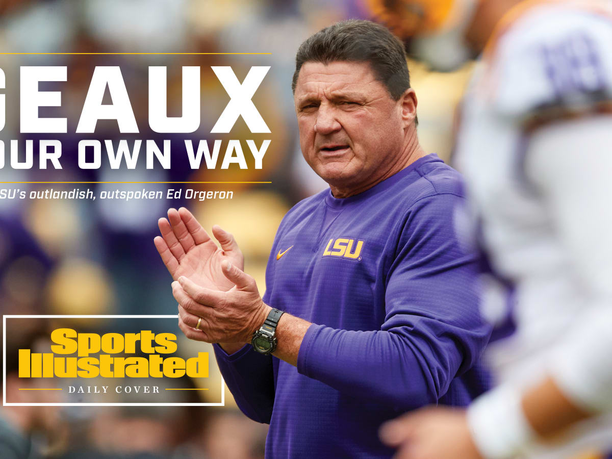 Northwestern Football: Former LSU Coach Ed Orgeron Has Clear Response to  Wild Rumors About Job - Sports Illustrated