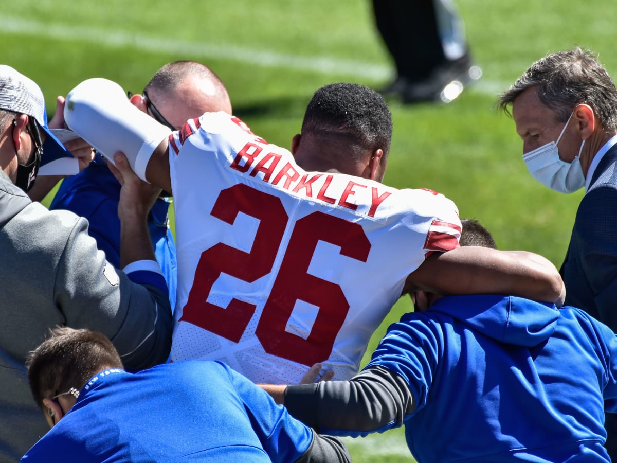 Penn State alum, Giants rookie Saquon Barkley leads NFL jersey