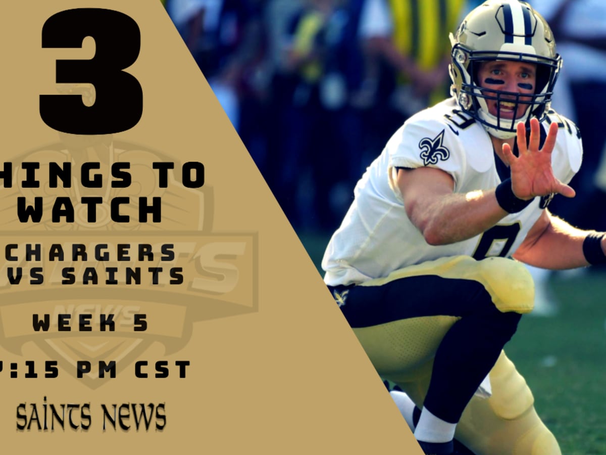 Keys to a Saints Victory vs. Chargers in Week 5 - Sports Illustrated New  Orleans Saints News, Analysis and More