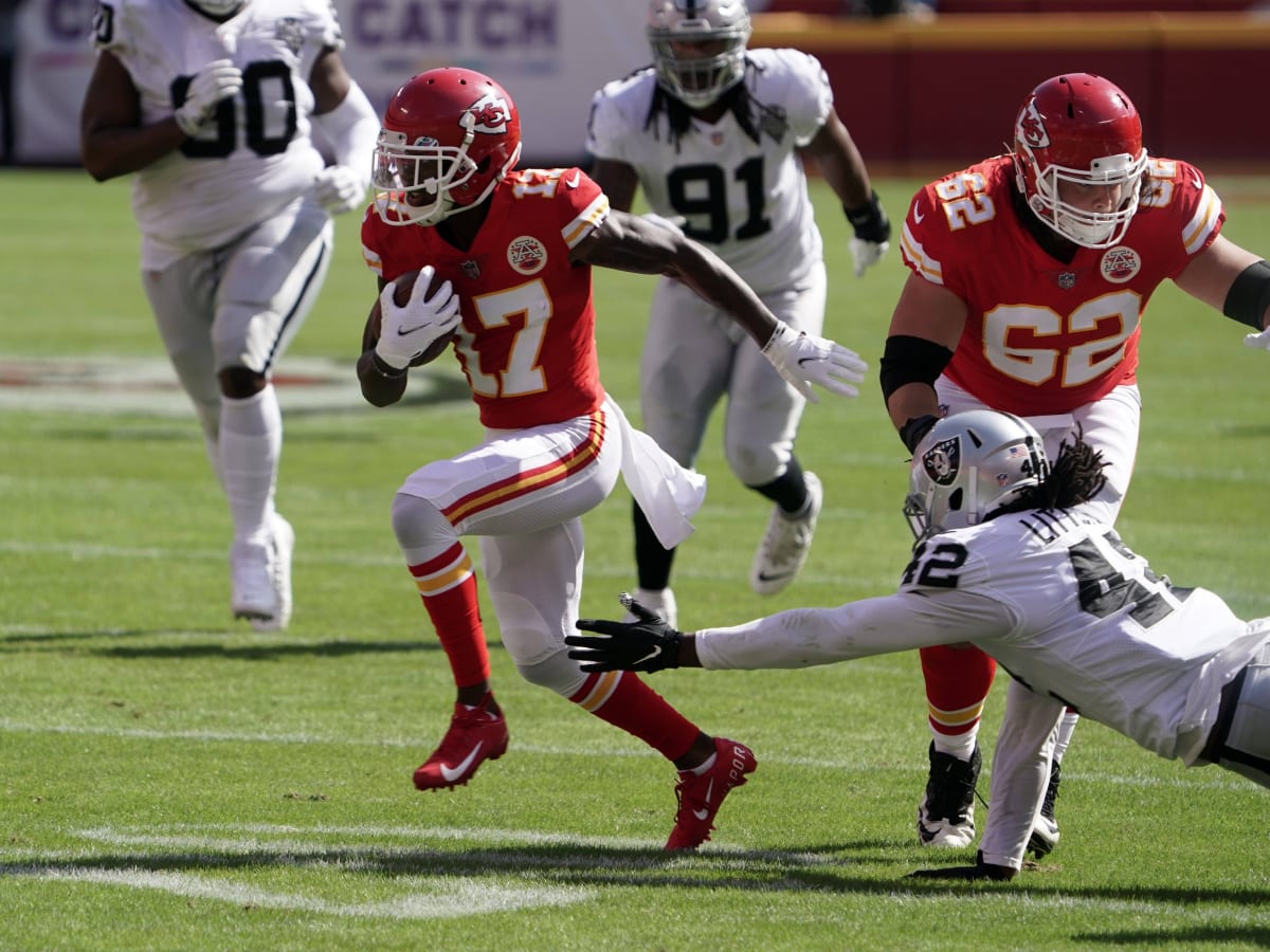 Kansas City Chiefs to lean on Mecole Hardman in Sammy Watkins' absence