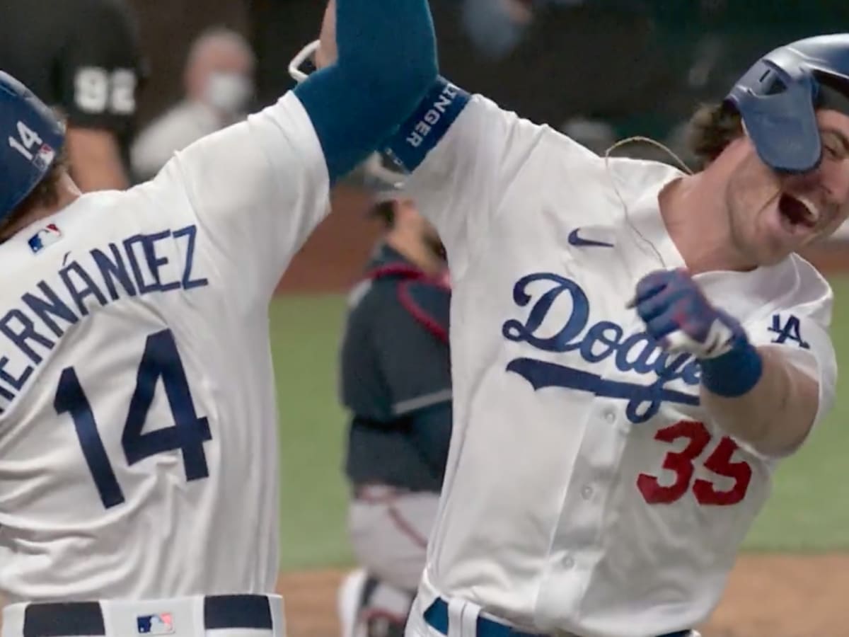 NLCS Game 7: Cody Bellinger dislocates shoulder celebrating go