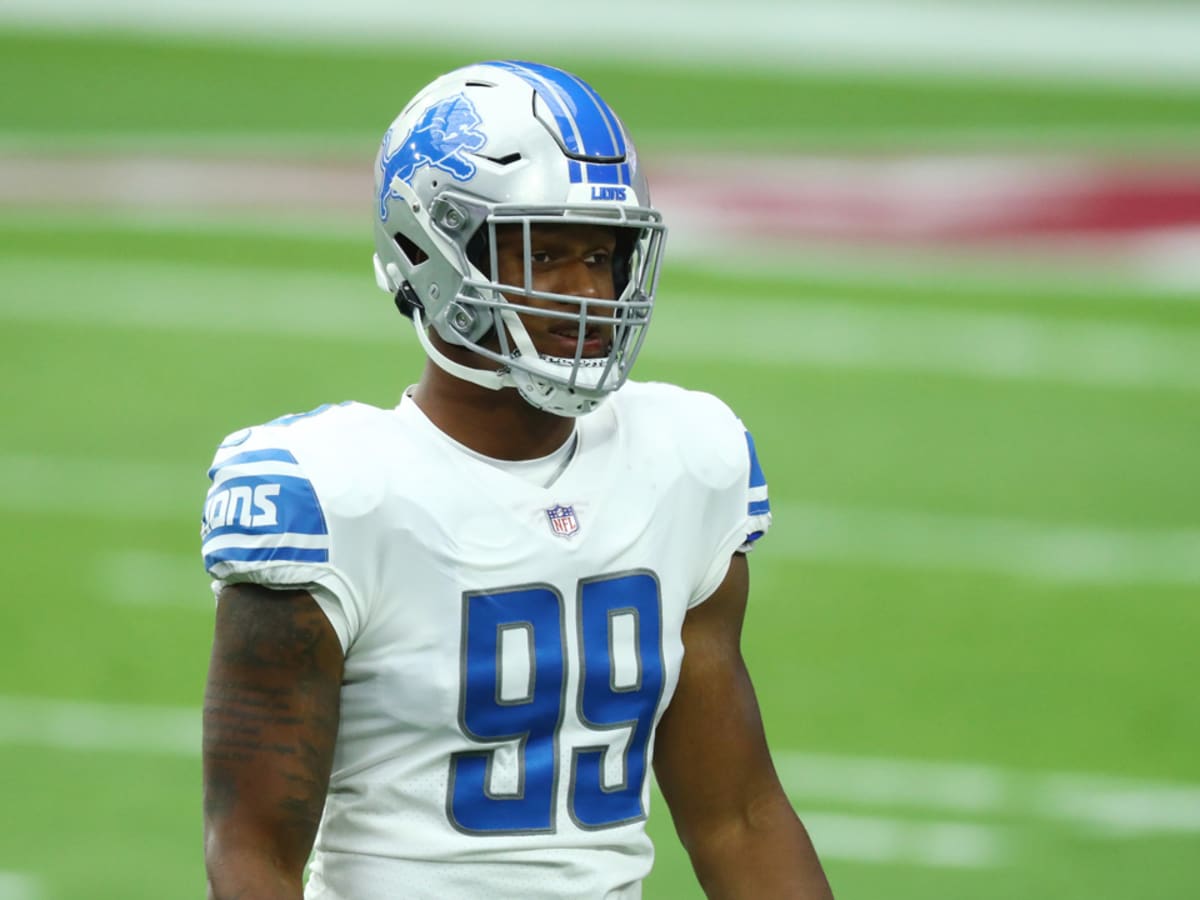 Detroit Lions OLB Julian Okwara returns to practice from injured