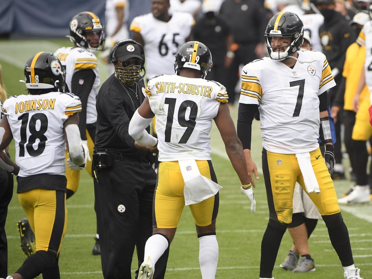 JuJu Smith-Schuster gives advice for Diontae Johnson, sees shine in James  Washington 