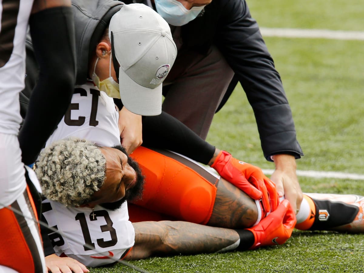 Odell Beckham Jr.'s injury woes continue as he takes mentorship