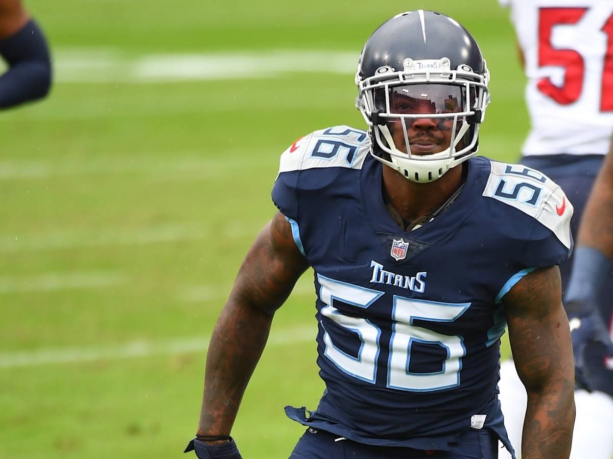 Titans Promote LB Daren Bates, OL David Quessenberry to 53-Man Roster