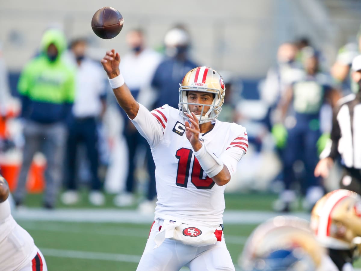 49ers injury news: Jimmy Garoppolo, Raheem Mostert, George Kittle