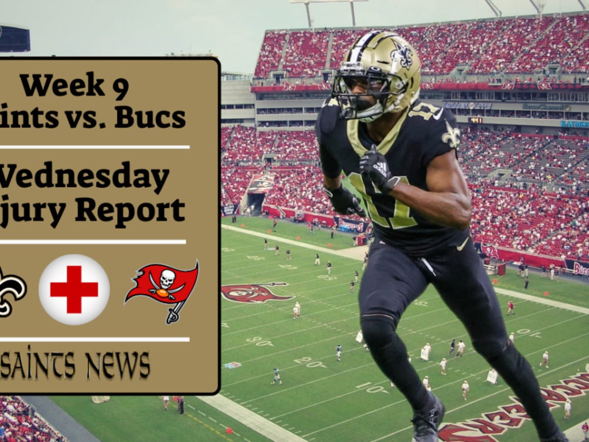 Week 9: Saints Wednesday Injury Report - Sports Illustrated New