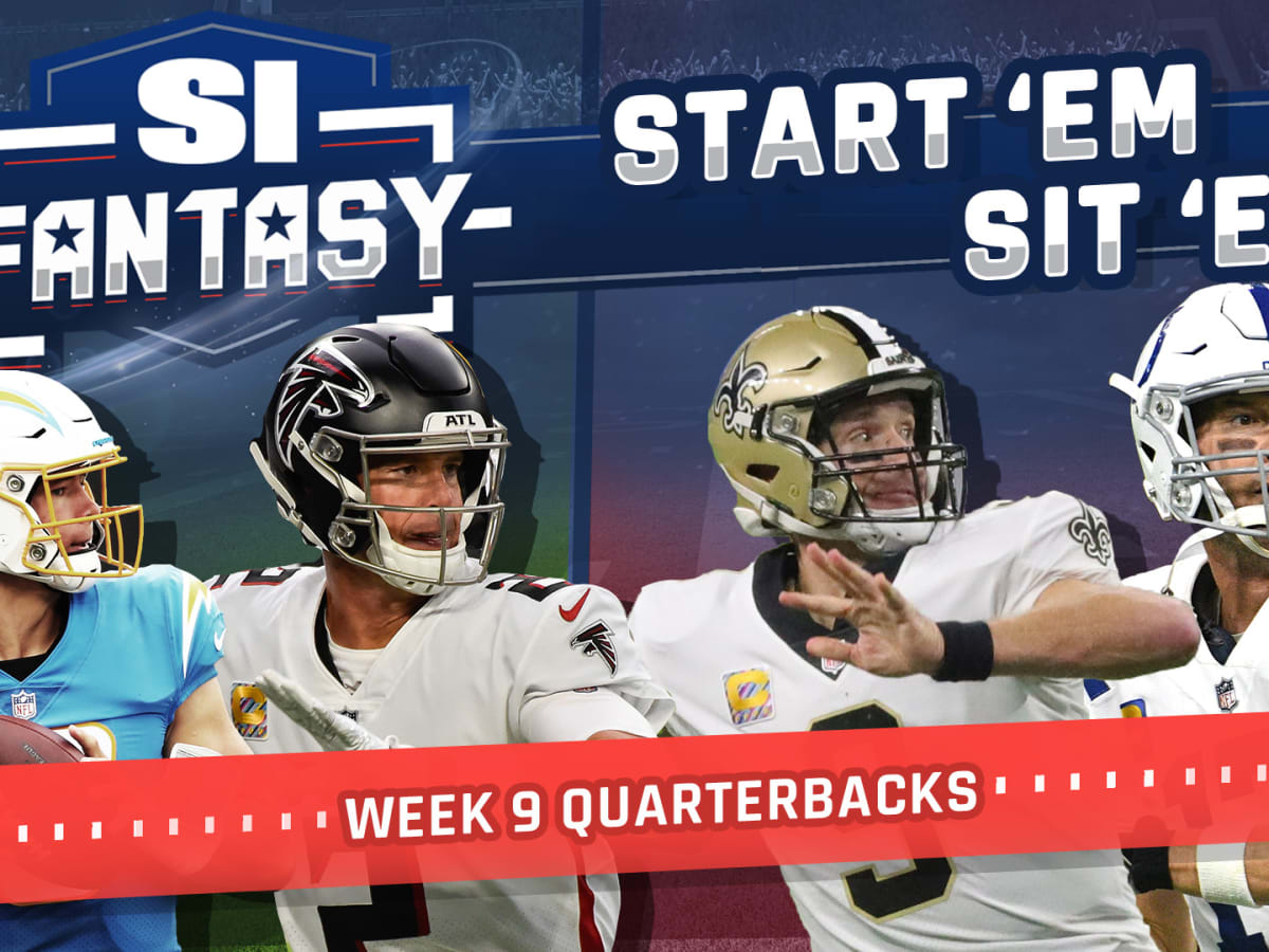 Start 'Em, Sit 'Em Fantasy Football Week 9: Quarterbacks