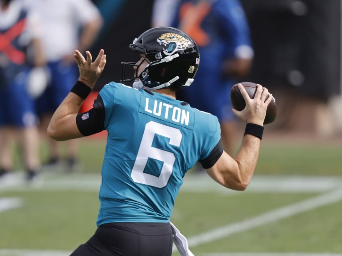 Chris Claybrooks of the Jacksonville Jaguars displays his teeth