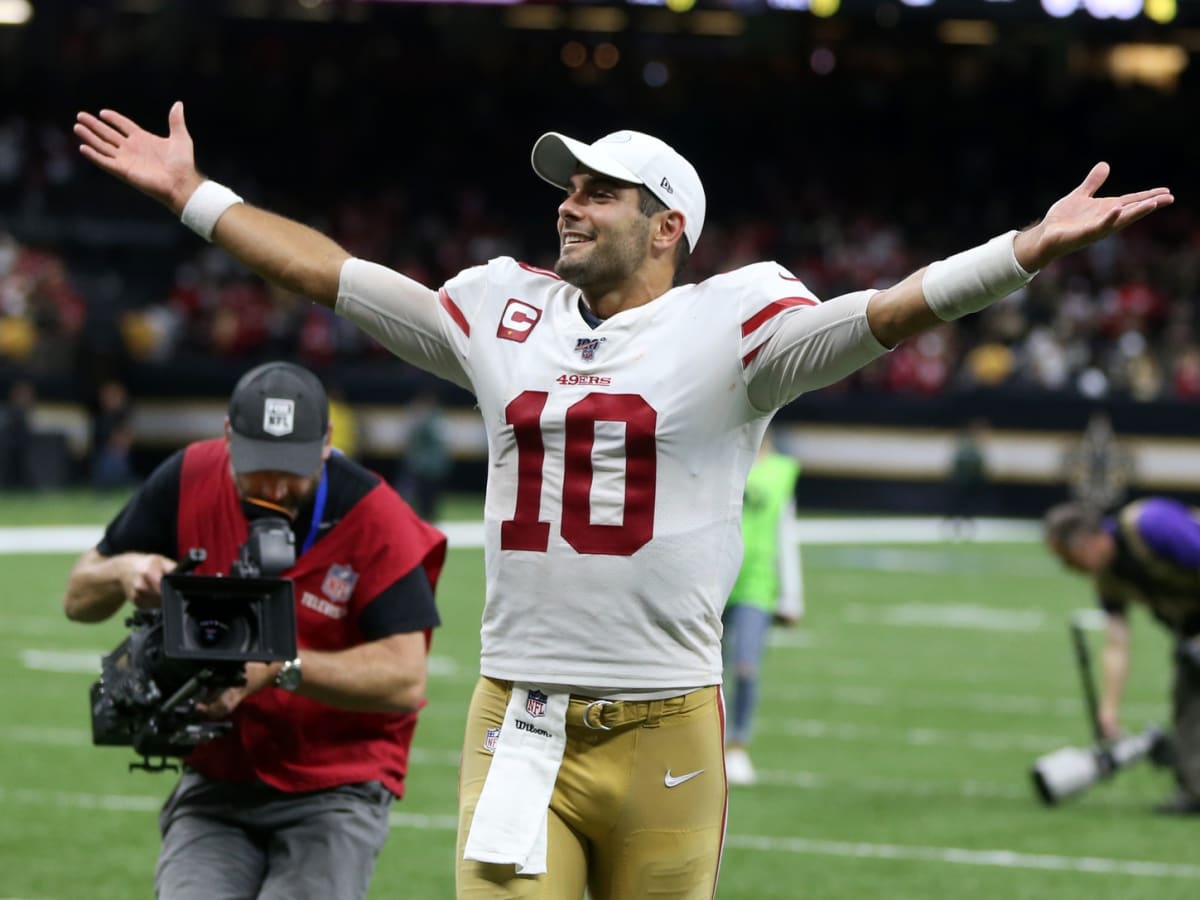 Erin Andrews: 49ers love Jimmy Garoppolo's 'vibe'