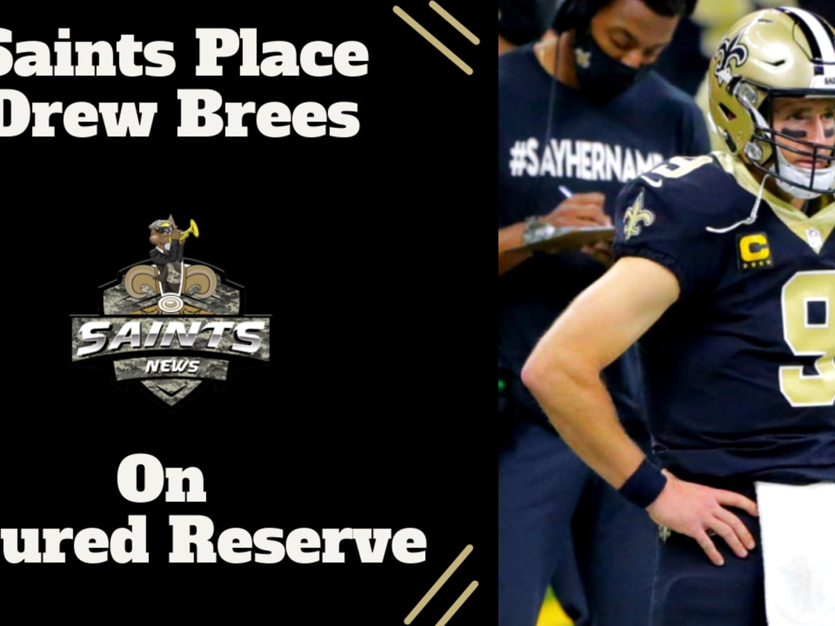 Brees to miss at least 3 games after Saints place him on IR