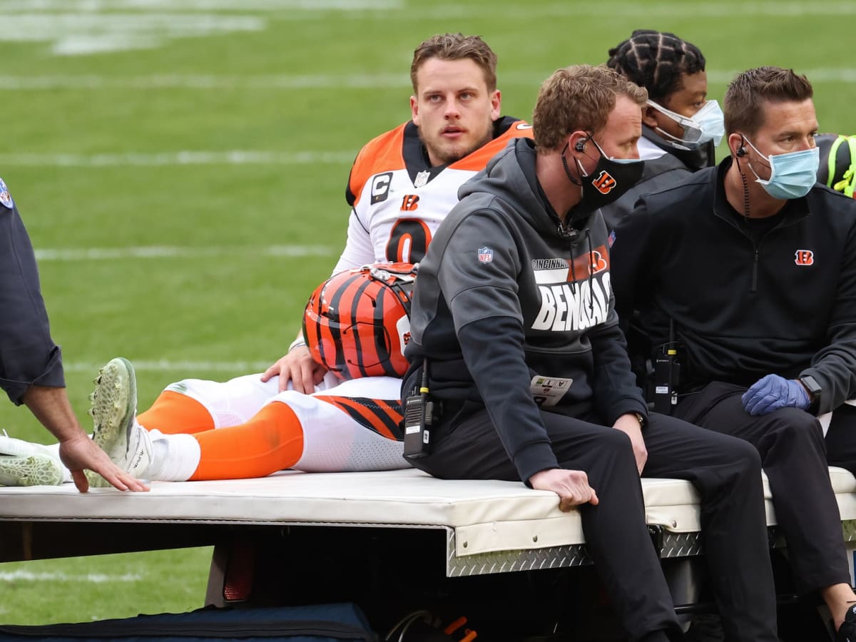 Joe Burrow on Scar From ACL Surgery After Cincinnati Bengals Release New  Uniforms - Sports Illustrated Cincinnati Bengals News, Analysis and More