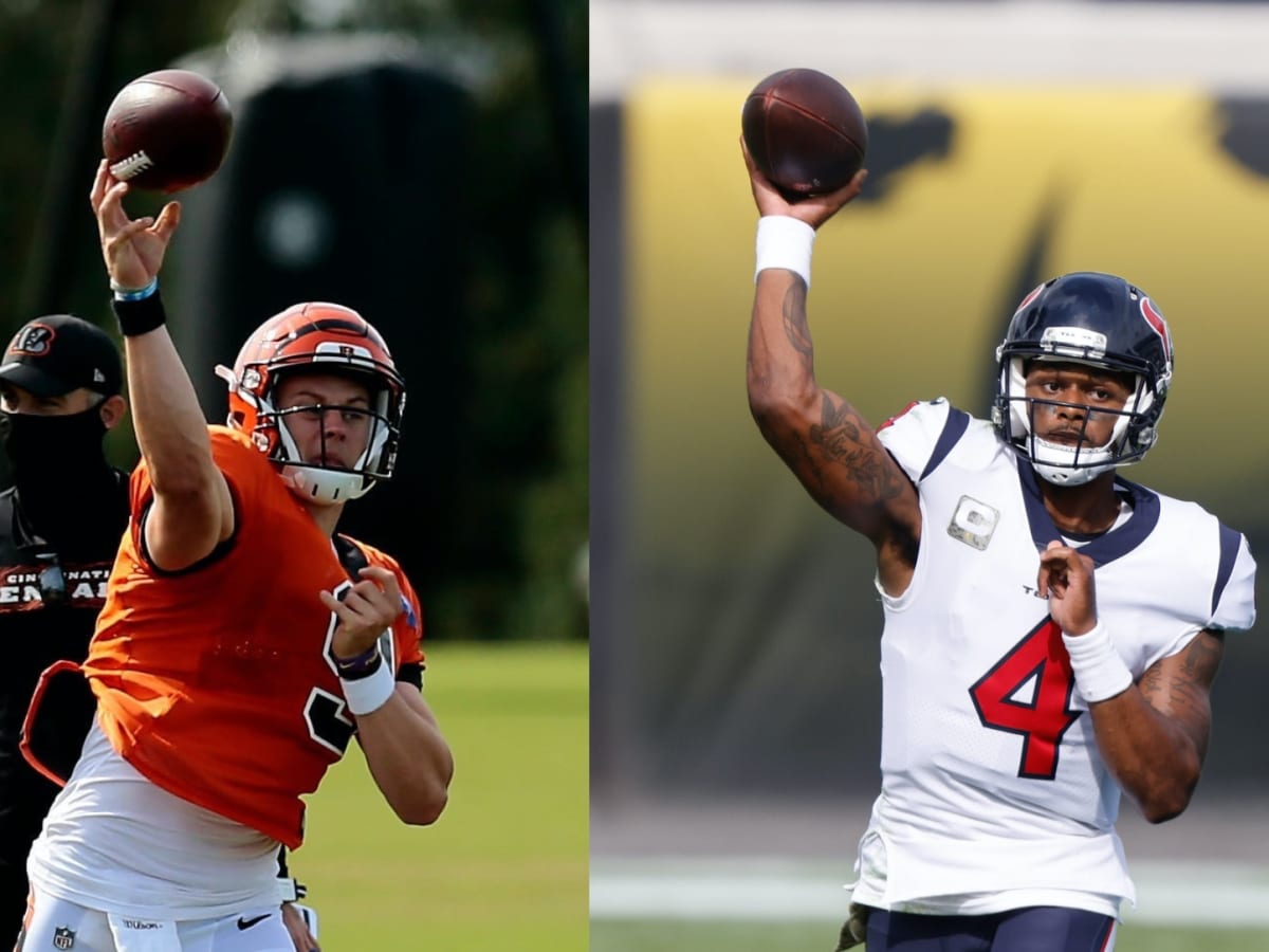 Deshaun Watson vs. Joe Burrow in Week 1