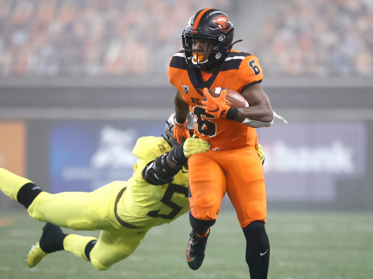 Jermar Jefferson's Oregon State replacement still a three-man battle  heading into Saturday scrimmage 