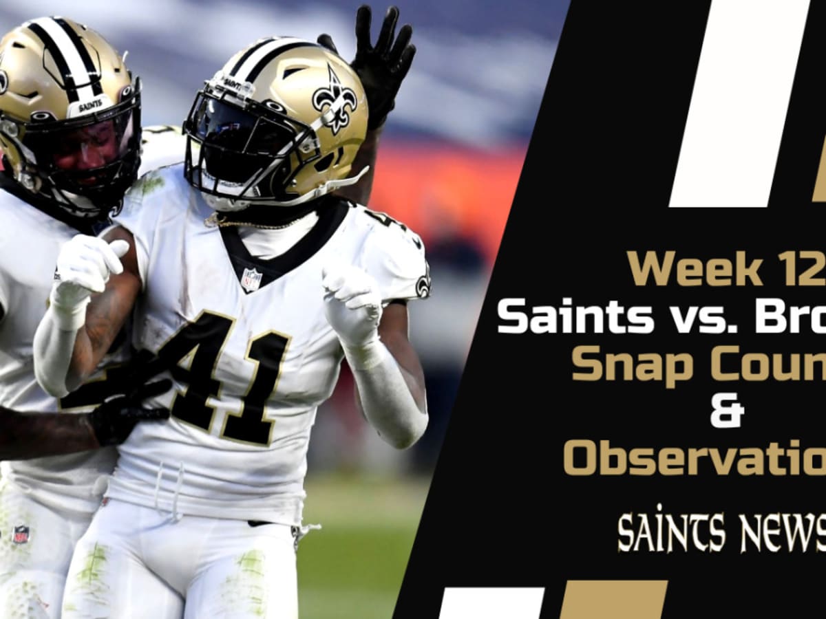 Week 2 New Orleans Saints Snap Counts and Observations - Sports Illustrated  New Orleans Saints News, Analysis and More